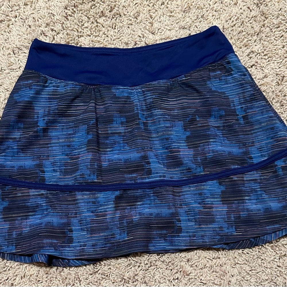Lija Blue Tennis Skirt